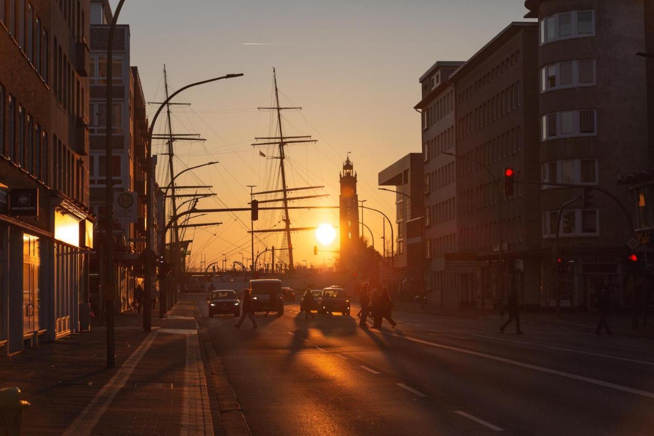 Koje Fuenf I Apartment In Stadtmitte Mit Parkplatz Bremerhaven Esterno foto